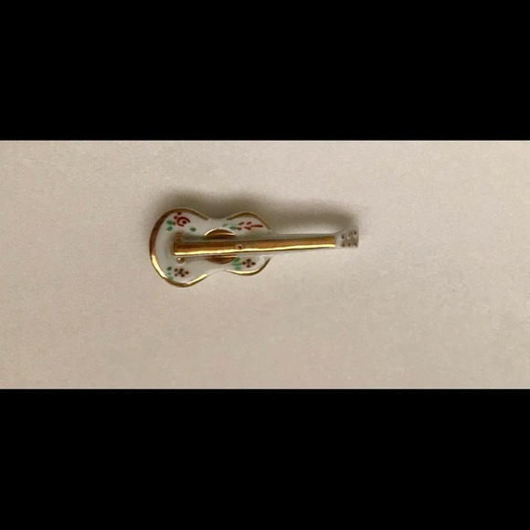 Miniature Limoges Violin or Guitar - Picture 6 of 16